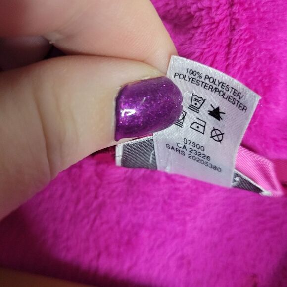 La Senza Fuschsia Plush Bathrobe - Picture 8 of 15